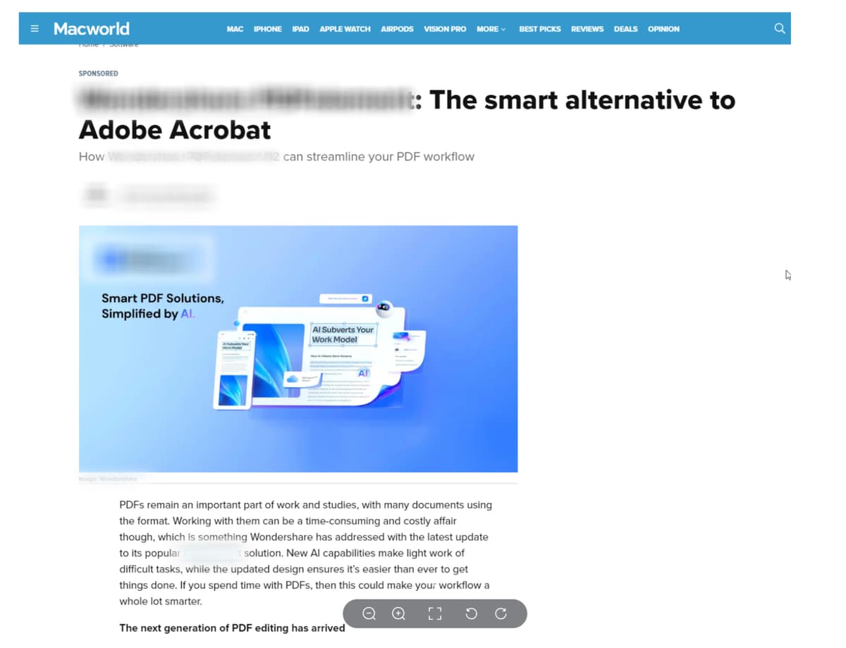 PR & Media Coverage - example 1